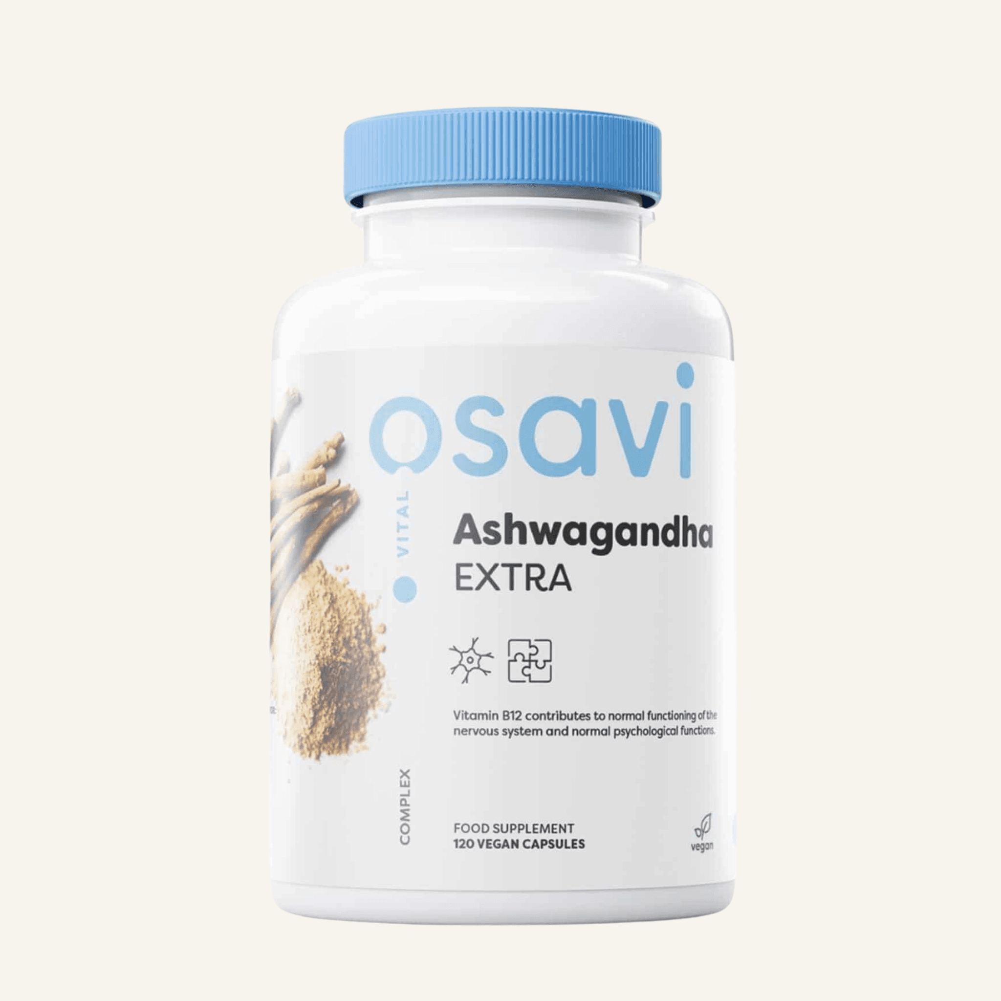 Ashwagandha Extra, 400mg - 120 vegan caps