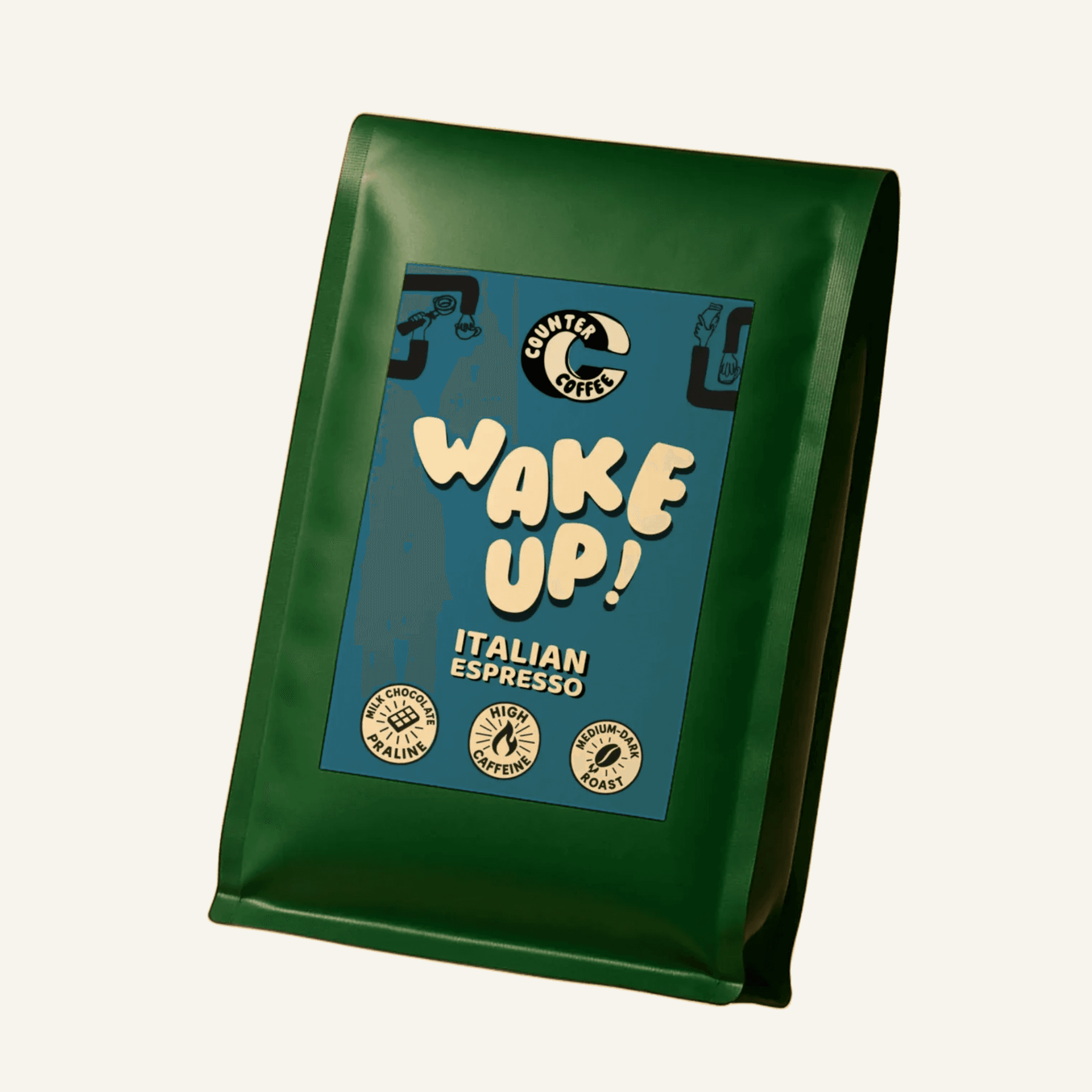 Coffee, Wake Up! Espresso Fresh Roasted Italian-Style: Fine (Espresso) / 350g