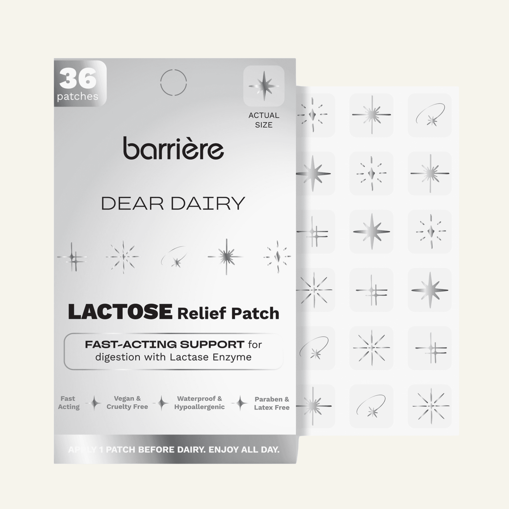 Dear Dairy Lactose Relief Patch