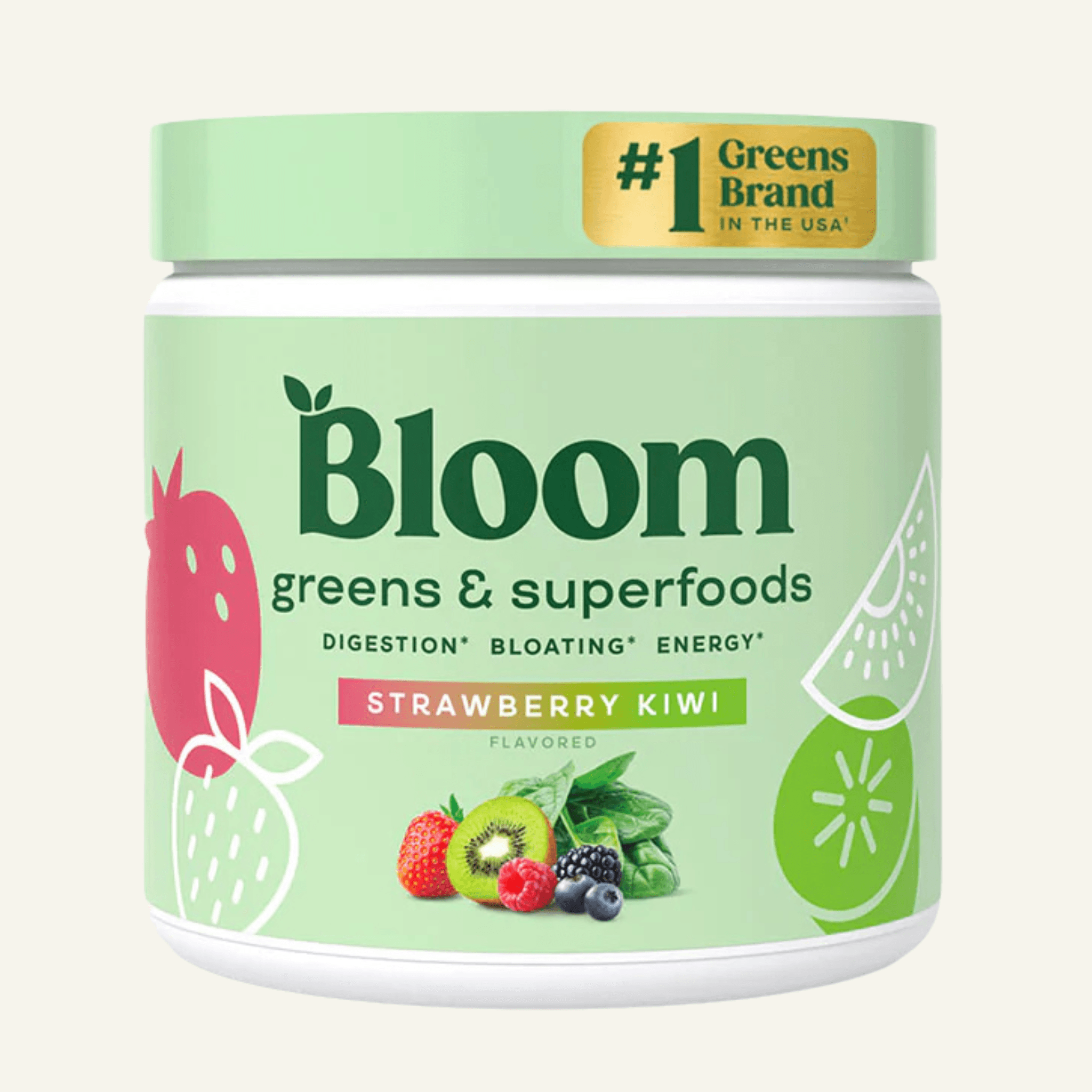 Greens & Superfoods 180g Strawberry Kiwi