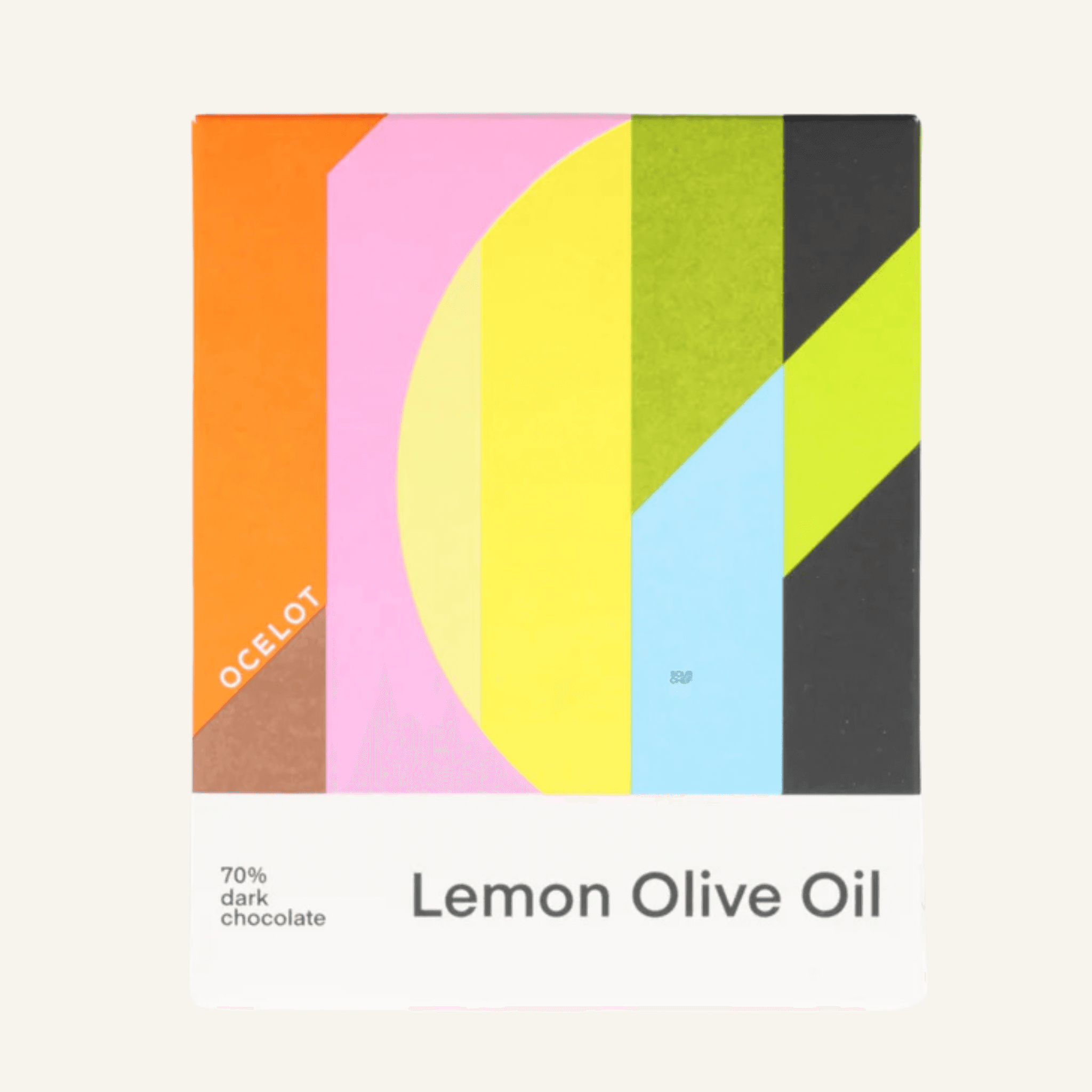 Lemon Olive Oil - Organic 70% dark chocolate bar, 70g