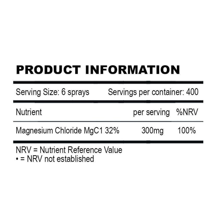 Magnesium Oil Spray - 200ml | Transdermal / Full Absorption