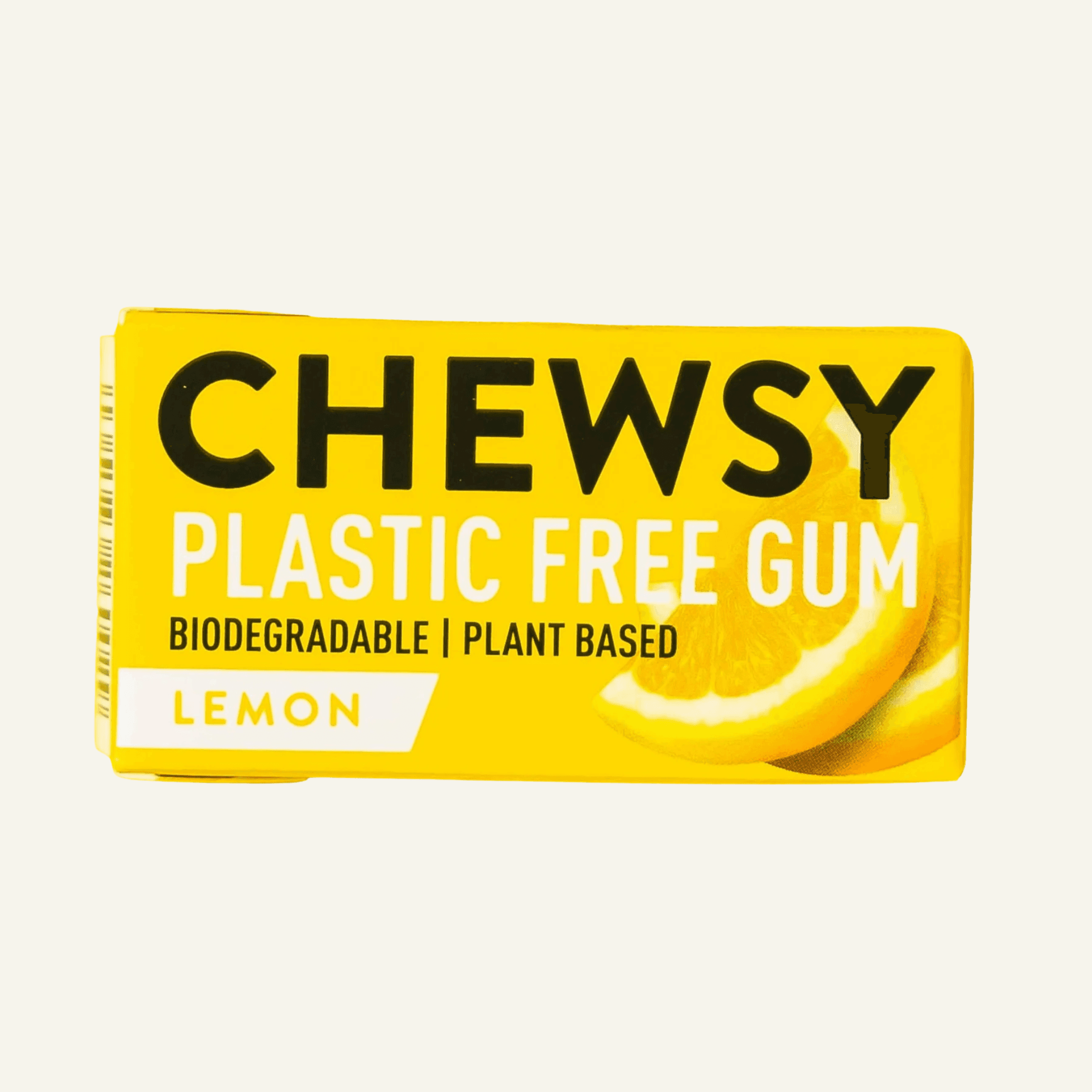 Plastic free chewing gum: Lemon