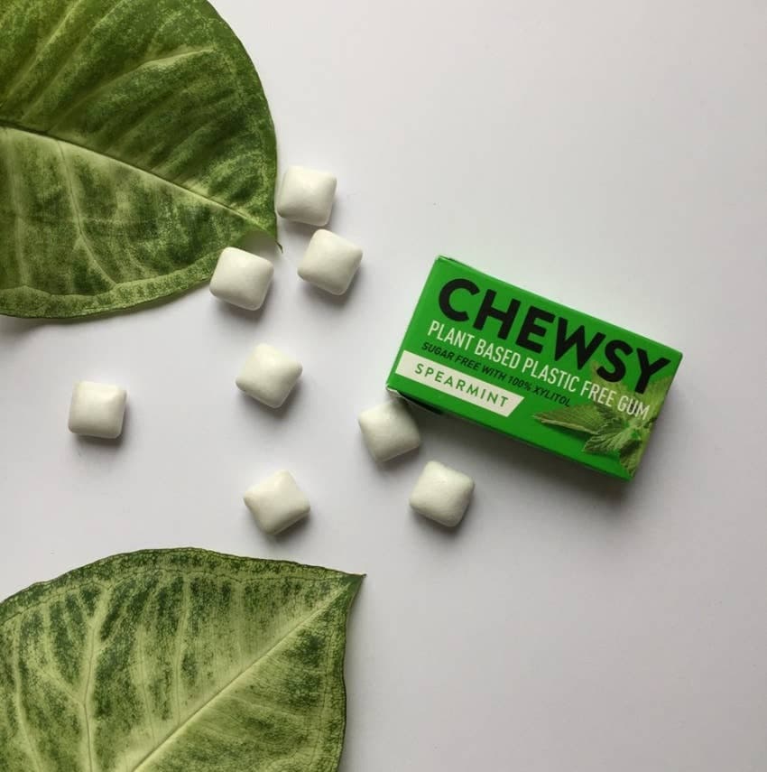 Plastic free chewing gum: Spearmint